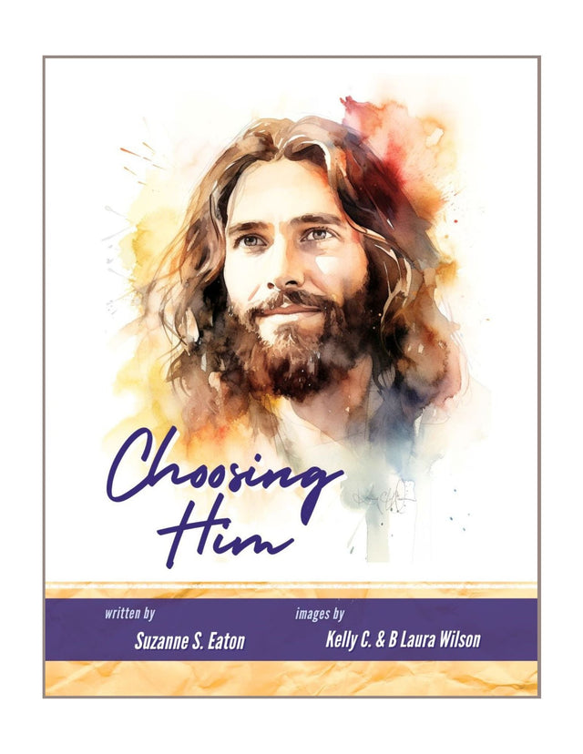 Choosing Him — a Christ-centered life-centering planner and journal cover